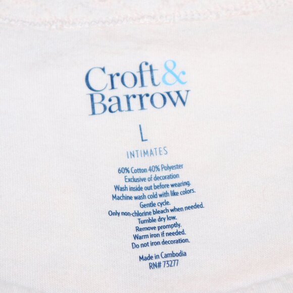 🌸🌿🌞 Croft & Barrow Tee · “Grow Where You Are Planted” · Size L - Picture 2 of 6
